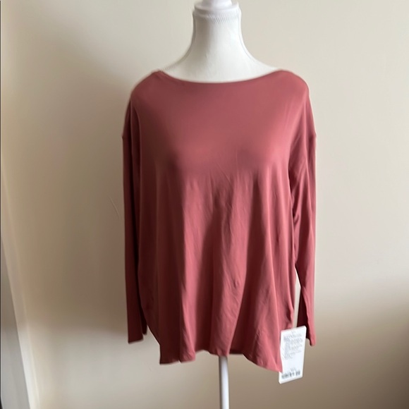 Women's Pink Long Sleeve Top - Picture 2 of 7
